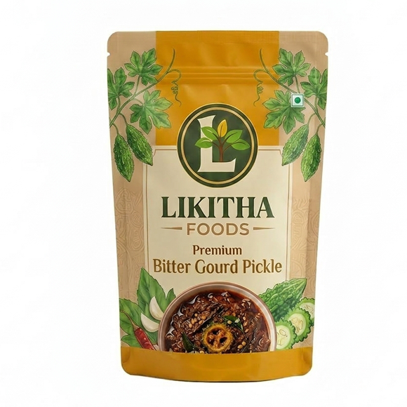 bitter gourd pickle 02